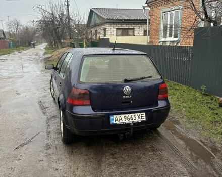 Синий Фольксваген Гольф, объемом двигателя 1.9 л и пробегом 258 тыс. км за 4100 $, фото 2 на Automoto.ua