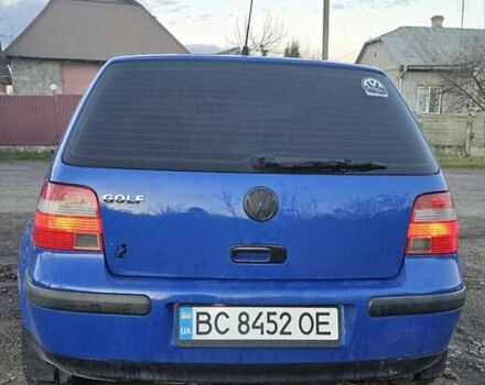 Синий Фольксваген Гольф, объемом двигателя 1.39 л и пробегом 235 тыс. км за 3200 $, фото 1 на Automoto.ua