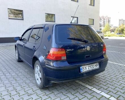 Фольксваген Гольф 2002 в Хмельницком на Automoto.ua Синий Фольксваген Гольф, объемом двигателя 1.4 л и пробегом 249 тыс. км за 3100 $, фото 2 на Automoto.ua