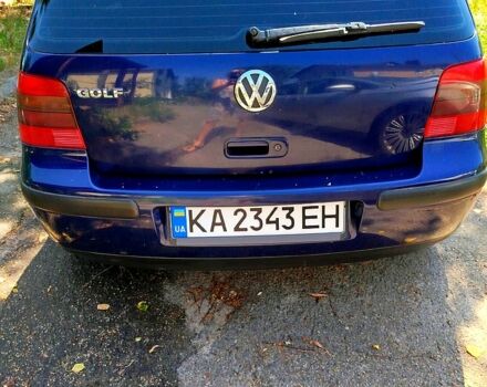 Синий Фольксваген Гольф, объемом двигателя 1.4 л и пробегом 218 тыс. км за 3500 $, фото 9 на Automoto.ua