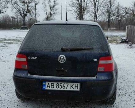 Синий Фольксваген Гольф, объемом двигателя 1.6 л и пробегом 259 тыс. км за 4000 $, фото 15 на Automoto.ua