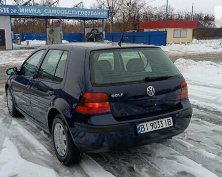 Синий Фольксваген Гольф, объемом двигателя 1.39 л и пробегом 190 тыс. км за 4500 $, фото 3 на Automoto.ua