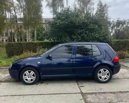 Синий Фольксваген Гольф, объемом двигателя 1.4 л и пробегом 246 тыс. км за 1700 $, фото 1 на Automoto.ua