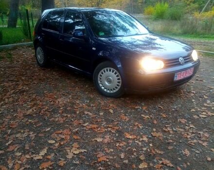 Синий Фольксваген Гольф, объемом двигателя 1.4 л и пробегом 195 тыс. км за 4500 $, фото 1 на Automoto.ua