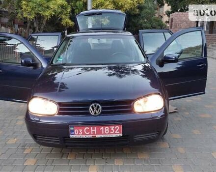 Синий Фольксваген Гольф, объемом двигателя 1.6 л и пробегом 167 тыс. км за 5777 $, фото 76 на Automoto.ua