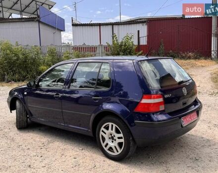 Синий Фольксваген Гольф, объемом двигателя 1.4 л и пробегом 266 тыс. км за 4799 $, фото 2 на Automoto.ua