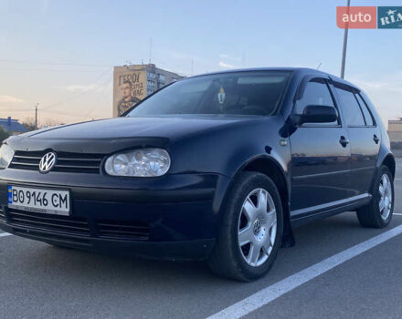 Синий Фольксваген Гольф, объемом двигателя 1.39 л и пробегом 241 тыс. км за 3900 $, фото 15 на Automoto.ua