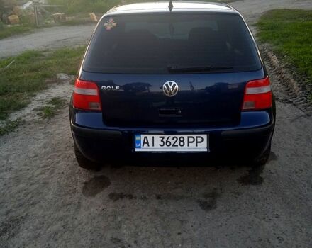 Синий Фольксваген Гольф, объемом двигателя 1.4 л и пробегом 140 тыс. км за 4600 $, фото 4 на Automoto.ua