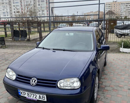 Синий Фольксваген Гольф, объемом двигателя 1.39 л и пробегом 215 тыс. км за 4650 $, фото 2 на Automoto.ua