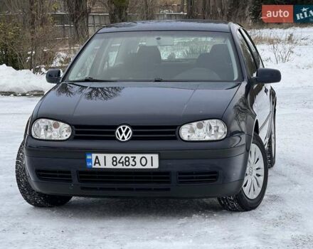Синий Фольксваген Гольф, объемом двигателя 1.6 л и пробегом 182 тыс. км за 4999 $, фото 1 на Automoto.ua