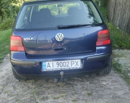 Синий Фольксваген Гольф, объемом двигателя 1.4 л и пробегом 221 тыс. км за 4300 $, фото 2 на Automoto.ua