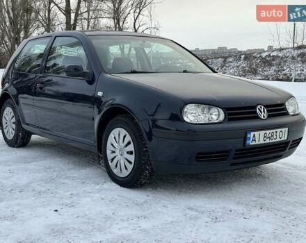 Синий Фольксваген Гольф, объемом двигателя 1.6 л и пробегом 182 тыс. км за 4999 $, фото 4 на Automoto.ua