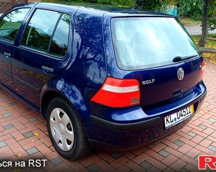 Синий Фольксваген Гольф, объемом двигателя 1.6 л и пробегом 216 тыс. км за 4850 $, фото 4 на Automoto.ua