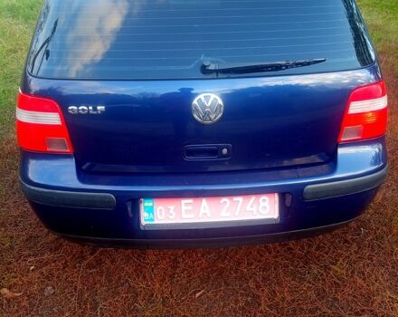 Синий Фольксваген Гольф, объемом двигателя 1.4 л и пробегом 195 тыс. км за 4500 $, фото 3 на Automoto.ua