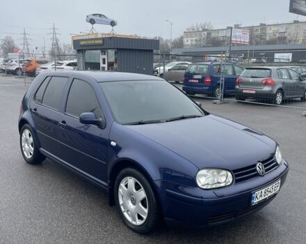 Синий Фольксваген Гольф, объемом двигателя 1.6 л и пробегом 218 тыс. км за 5100 $, фото 2 на Automoto.ua