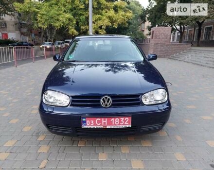 Синий Фольксваген Гольф, объемом двигателя 1.6 л и пробегом 167 тыс. км за 5777 $, фото 16 на Automoto.ua