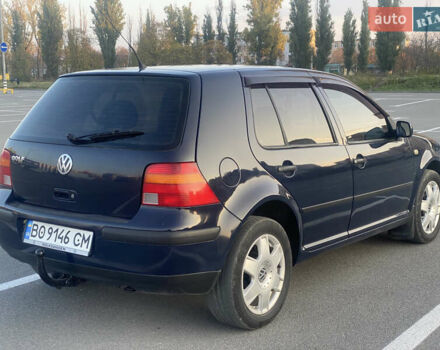 Синий Фольксваген Гольф, объемом двигателя 1.39 л и пробегом 241 тыс. км за 3900 $, фото 4 на Automoto.ua