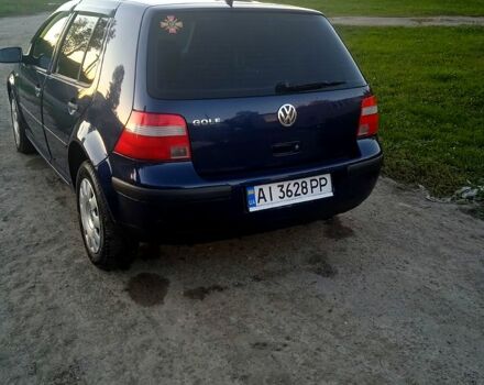 Синий Фольксваген Гольф, объемом двигателя 1.4 л и пробегом 140 тыс. км за 4600 $, фото 3 на Automoto.ua