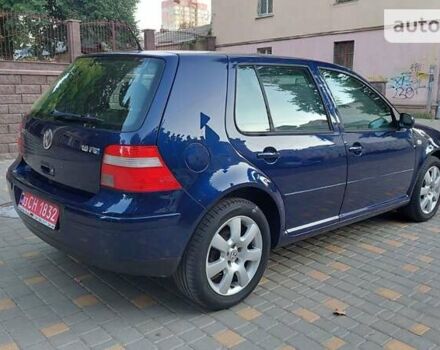 Синий Фольксваген Гольф, объемом двигателя 1.6 л и пробегом 167 тыс. км за 5777 $, фото 20 на Automoto.ua