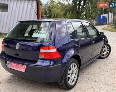 Синий Фольксваген Гольф, объемом двигателя 1.4 л и пробегом 266 тыс. км за 4799 $, фото 5 на Automoto.ua