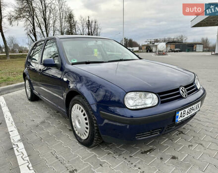 Синий Фольксваген Гольф, объемом двигателя 1.6 л и пробегом 190 тыс. км за 4300 $, фото 24 на Automoto.ua