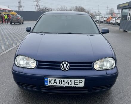 Синий Фольксваген Гольф, объемом двигателя 1.6 л и пробегом 218 тыс. км за 5100 $, фото 1 на Automoto.ua