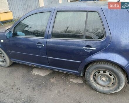 Синий Фольксваген Гольф, объемом двигателя 1.9 л и пробегом 265 тыс. км за 3300 $, фото 3 на Automoto.ua