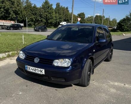 Синий Фольксваген Гольф, объемом двигателя 1.6 л и пробегом 280 тыс. км за 5300 $, фото 2 на Automoto.ua