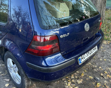 Синий Фольксваген Гольф, объемом двигателя 1.9 л и пробегом 375 тыс. км за 4400 $, фото 3 на Automoto.ua