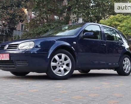 Синий Фольксваген Гольф, объемом двигателя 1.6 л и пробегом 167 тыс. км за 5777 $, фото 4 на Automoto.ua