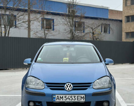 Синий Фольксваген Гольф, объемом двигателя 1.6 л и пробегом 265 тыс. км за 4700 $, фото 1 на Automoto.ua
