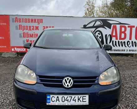 Синий Фольксваген Гольф, объемом двигателя 1.9 л и пробегом 280 тыс. км за 5500 $, фото 1 на Automoto.ua
