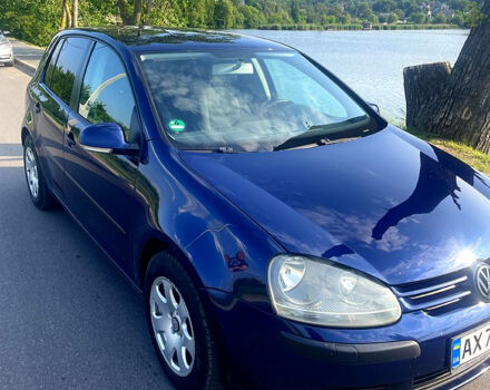 Фольксваген Гольф 2004 в Василькове на Automoto.ua Синий Фольксваген Гольф, объемом двигателя 1.6 л и пробегом 206 тыс. км за 4299 $, фото 4 на Automoto.ua