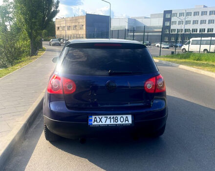 Фольксваген Гольф 2004 в Василькове на Automoto.ua Синий Фольксваген Гольф, объемом двигателя 1.6 л и пробегом 206 тыс. км за 4299 $, фото 2 на Automoto.ua