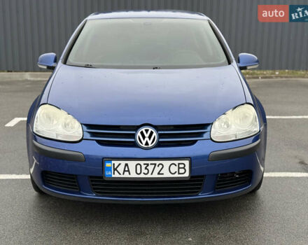 Синий Фольксваген Гольф, объемом двигателя 1.6 л и пробегом 322 тыс. км за 4650 $, фото 1 на Automoto.ua