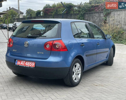 Синий Фольксваген Гольф, объемом двигателя 1.6 л и пробегом 204 тыс. км за 5900 $, фото 4 на Automoto.ua