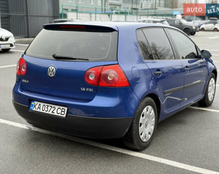 Синий Фольксваген Гольф, объемом двигателя 1.6 л и пробегом 322 тыс. км за 4650 $, фото 4 на Automoto.ua