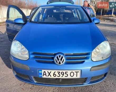 Синий Фольксваген Гольф, объемом двигателя 1.6 л и пробегом 212 тыс. км за 6000 $, фото 4 на Automoto.ua