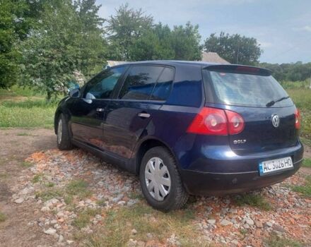 Синий Фольксваген Гольф, объемом двигателя 1.4 л и пробегом 280 тыс. км за 3600 $, фото 1 на Automoto.ua