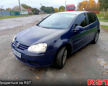 Синий Фольксваген Гольф, объемом двигателя 1.4 л и пробегом 241 тыс. км за 4850 $, фото 1 на Automoto.ua