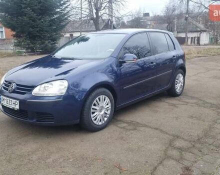 Синий Фольксваген Гольф, объемом двигателя 1.4 л и пробегом 218 тыс. км за 5500 $, фото 5 на Automoto.ua
