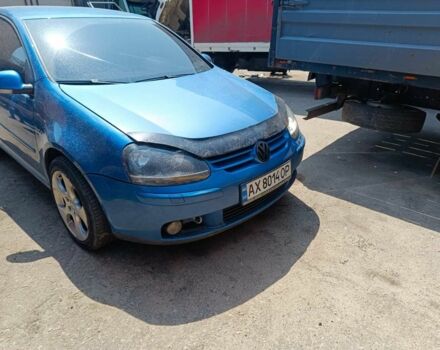 Синий Фольксваген Гольф, объемом двигателя 2 л и пробегом 285 тыс. км за 6000 $, фото 2 на Automoto.ua