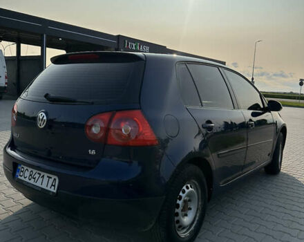 Фольксваген Гольф 2005 в Буске на Automoto.ua Синий Фольксваген Гольф, объемом двигателя 1.6 л и пробегом 193 тыс. км за 5300 $, фото 14 на Automoto.ua