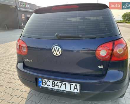 Фольксваген Гольф 2005 в Буске на Automoto.ua Синий Фольксваген Гольф, объемом двигателя 1.6 л и пробегом 193 тыс. км за 5300 $, фото 13 на Automoto.ua