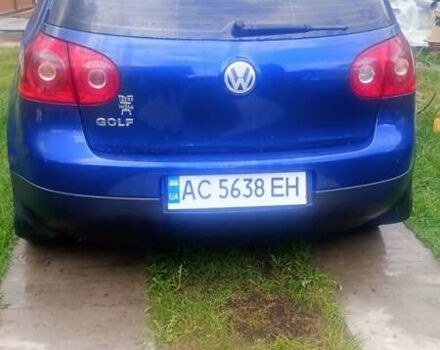 Синий Фольксваген Гольф, объемом двигателя 1.6 л и пробегом 296 тыс. км за 6100 $, фото 2 на Automoto.ua