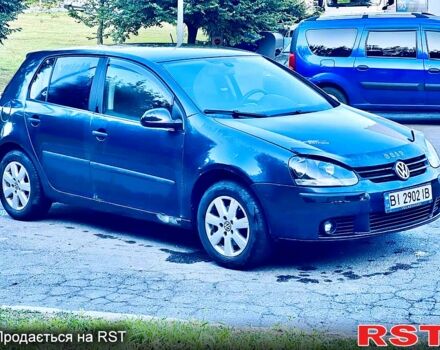 Синий Фольксваген Гольф, объемом двигателя 1.6 л и пробегом 300 тыс. км за 5100 $, фото 4 на Automoto.ua