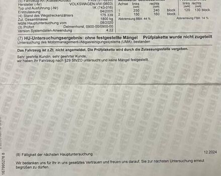 Синій Фольксваген Гольф, об'ємом двигуна 1.6 л та пробігом 196 тис. км за 6300 $, фото 65 на Automoto.ua