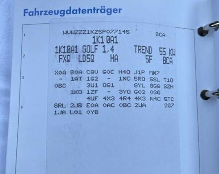 Синий Фольксваген Гольф, объемом двигателя 1.4 л и пробегом 250 тыс. км за 4600 $, фото 94 на Automoto.ua