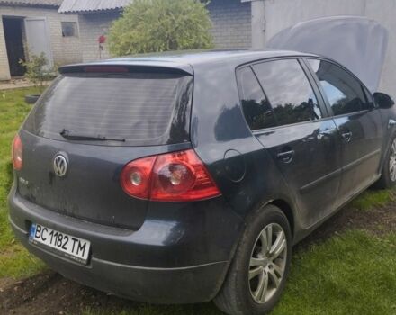 Синий Фольксваген Гольф, объемом двигателя 2 л и пробегом 220 тыс. км за 5300 $, фото 4 на Automoto.ua