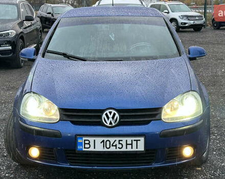 Фольксваген Гольф 2006 в Полтаве на Automoto.ua Синий Фольксваген Гольф, объемом двигателя 1.6 л и пробегом 175 тыс. км за 6400 $, фото 6 на Automoto.ua